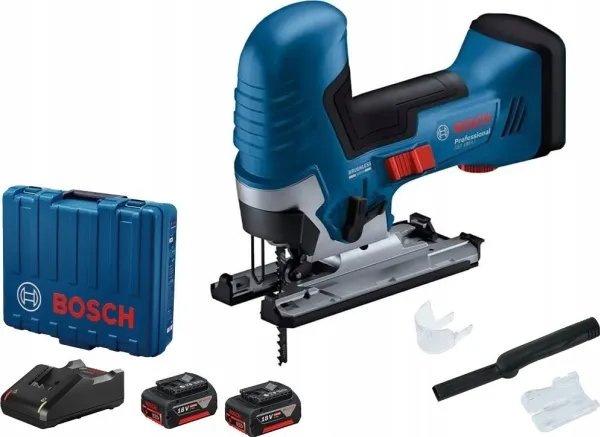 Bosch stikksag GST 185-LI 2x4.0Ah Li-ion, grep S , koffert