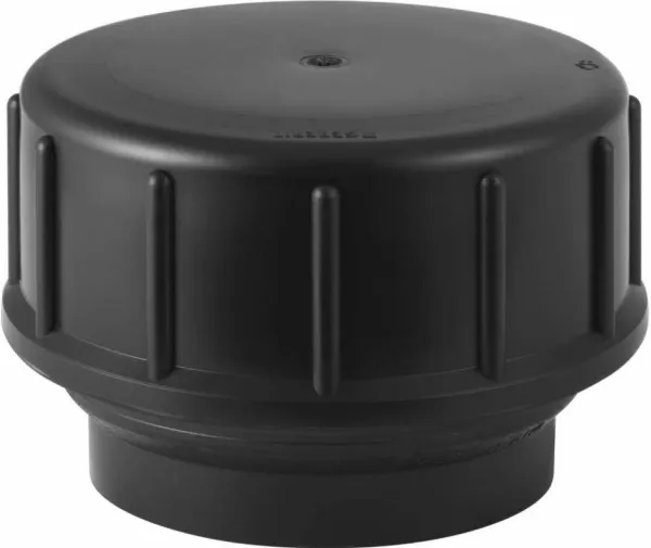 50 mm Slutmuffe komplet sort PEH Geberit