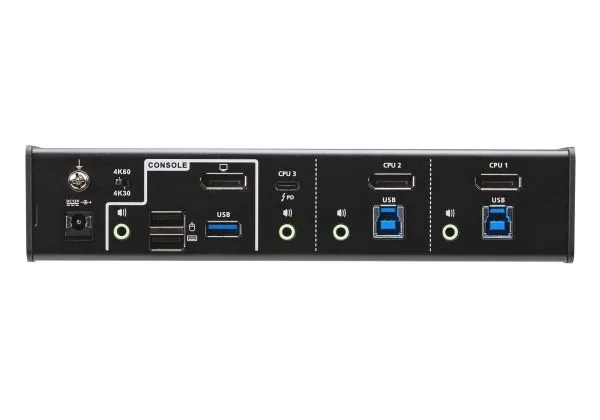 ATEN CS1953 - KVM / lyd / USB-svitsj - 3 x KVM/lyd/USB - 2 lokalbrukere - stasjonær