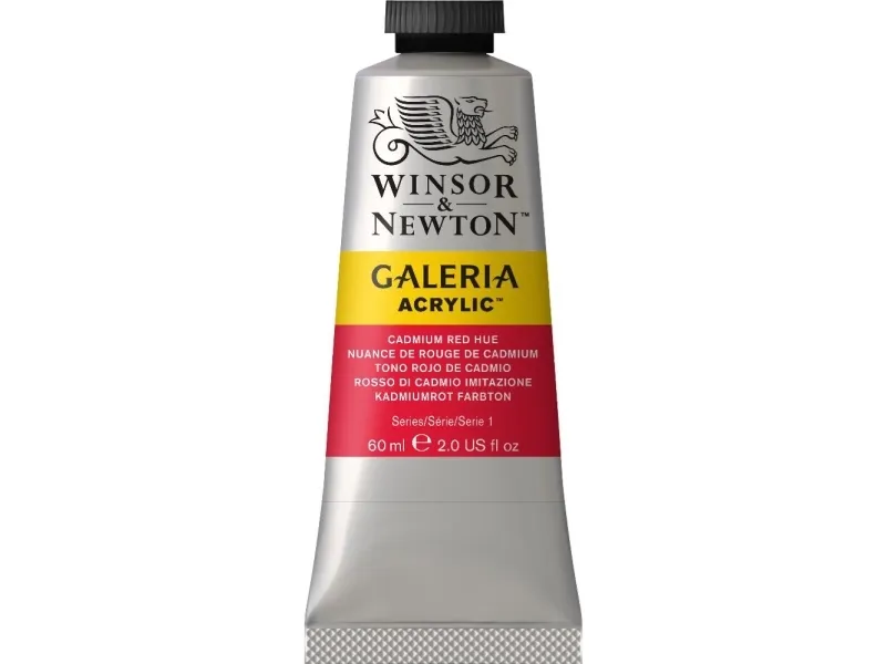 Winsor & Newton PR112, 60 ml, Rød, Satin, Rør