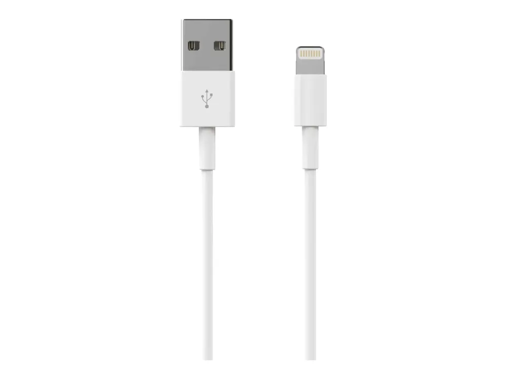 Sinox One - Lightning-kabel - USB hann til Lightning hann - 1 m - hvit - opptil 480 Mbps datakoverføring
