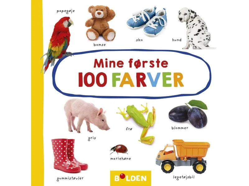 Min første 100 farger | Språk: Dansk