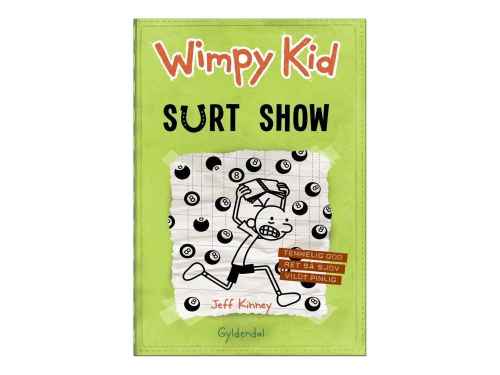 Wimpy Kid 8 - Surt Show - av Kinney Jeff - bok (innbundet bok)