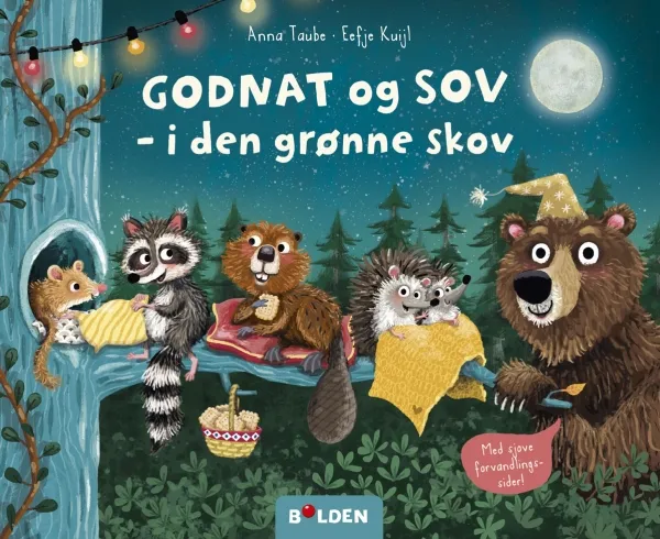 God natt og sov – i den grønne skogen | Anna Taube | Språk: Dansk