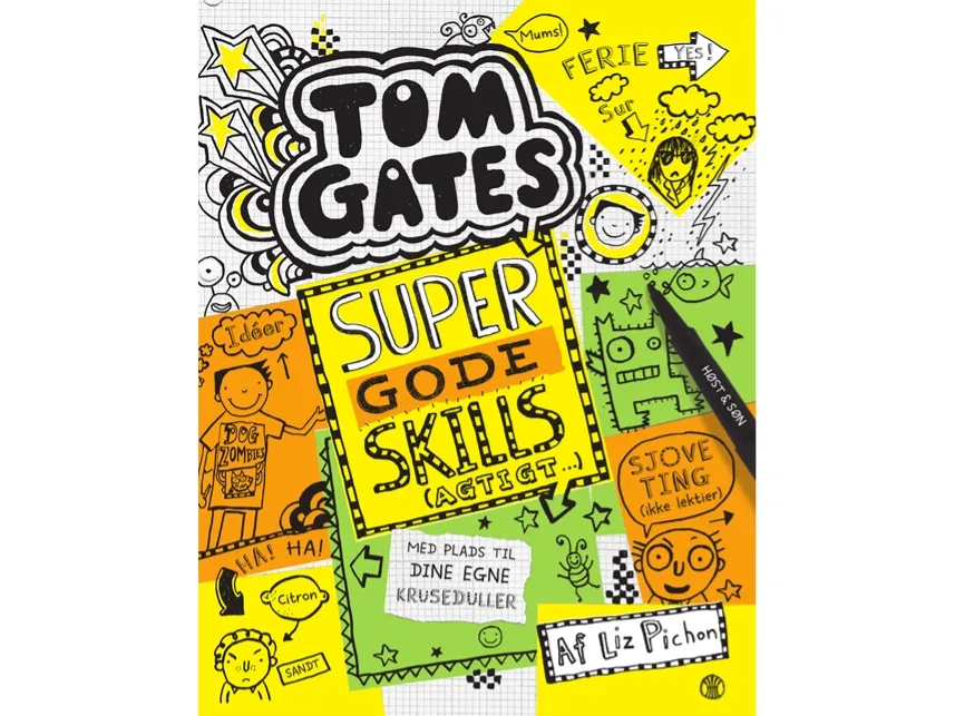 Tom Gates 10 - Skikkelig gode skills (morsomt) | Liz Pichon | Språk: Dansk