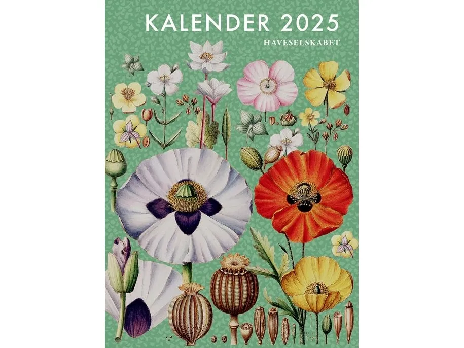 Haveselskabet kalender 2025 | Gyldendal | Språk: Dansk