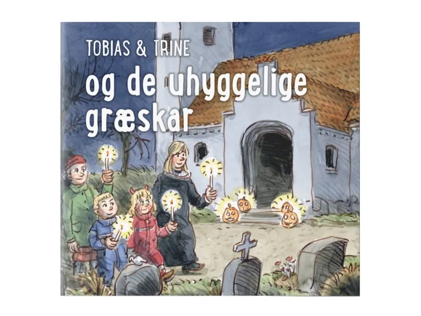 Tobias & Trine og de skumle gresskarene | Malene Fenger-Grøndahl | Språk: Dansk
