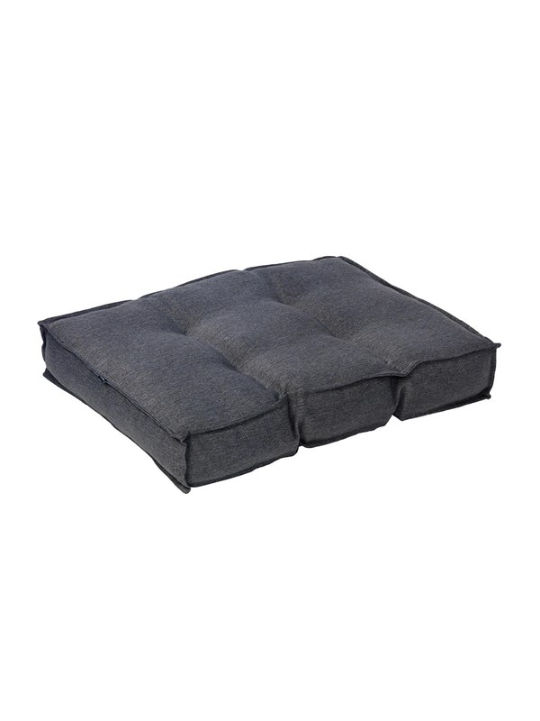 Dogman Dyna Classy Memory Foam Pet Bed Grey L 70x55x12cm