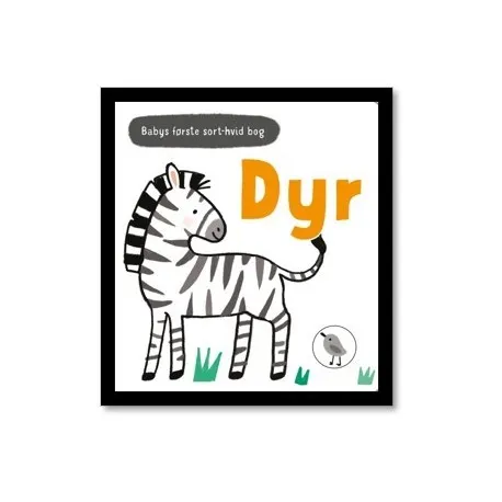 Babys første svart-hvite bok DYR