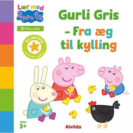 Peppa Pig – Lær med Gla’ Gris – Fra egg til kylling