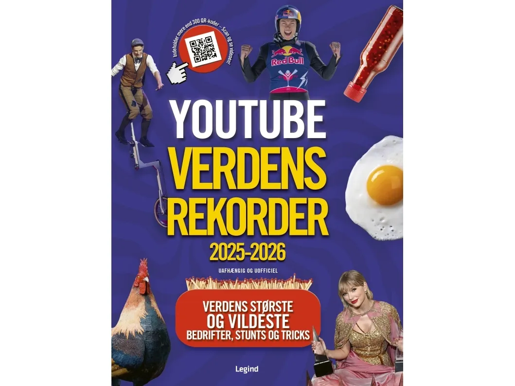 YouTube verdensrekorder 2025 | Adrian Besley | Språk: Dansk