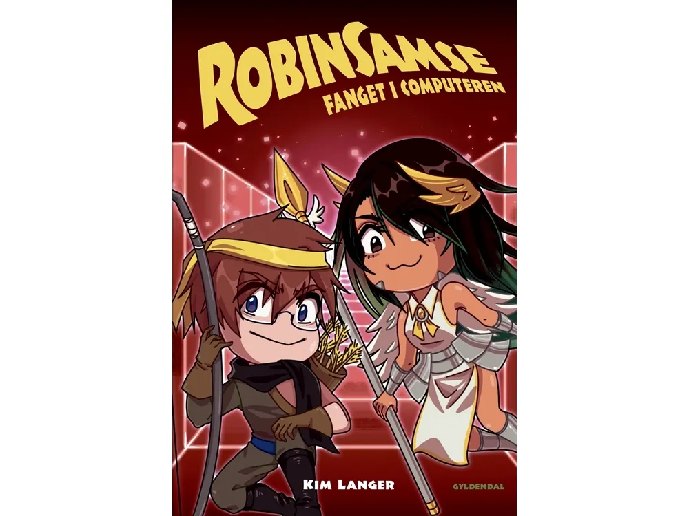 RobinSamse 4 - fanget i datamaskinen | Kim Langer | Språk: Dansk
