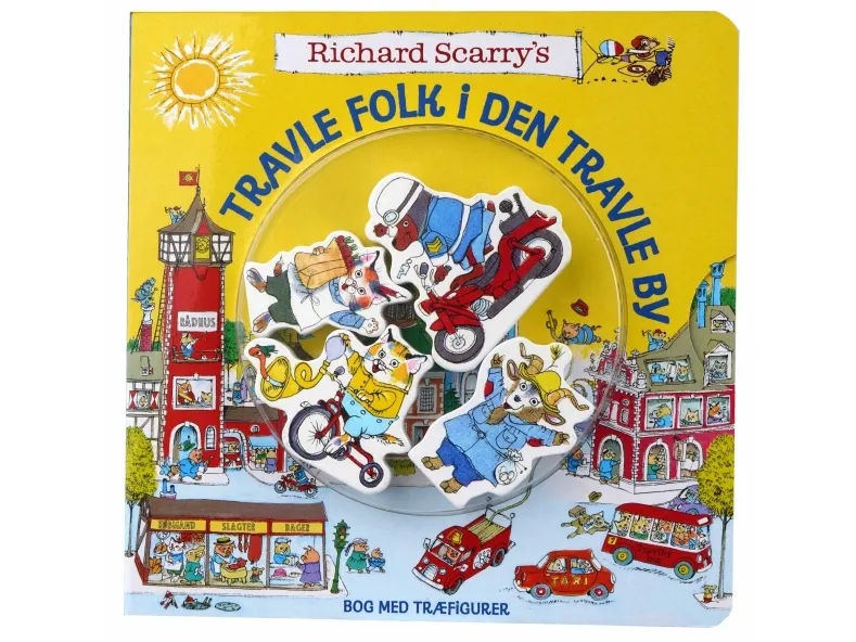 Travle folk i den travle byen | Richard Scarry | Språk: Dansk