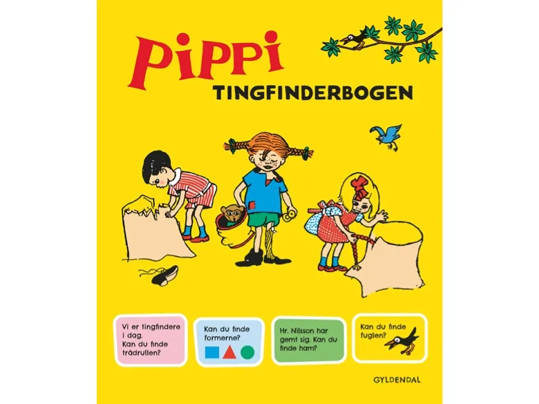 Pippi. Ting finner-boka | Språk: Dansk