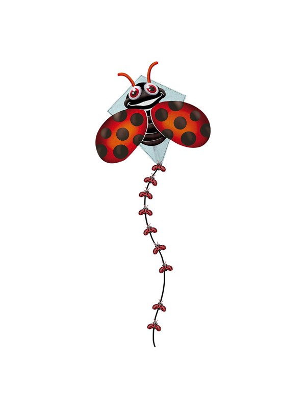 Kites Ready 2 Fly - Pop-up Nylon Kite Ladybug