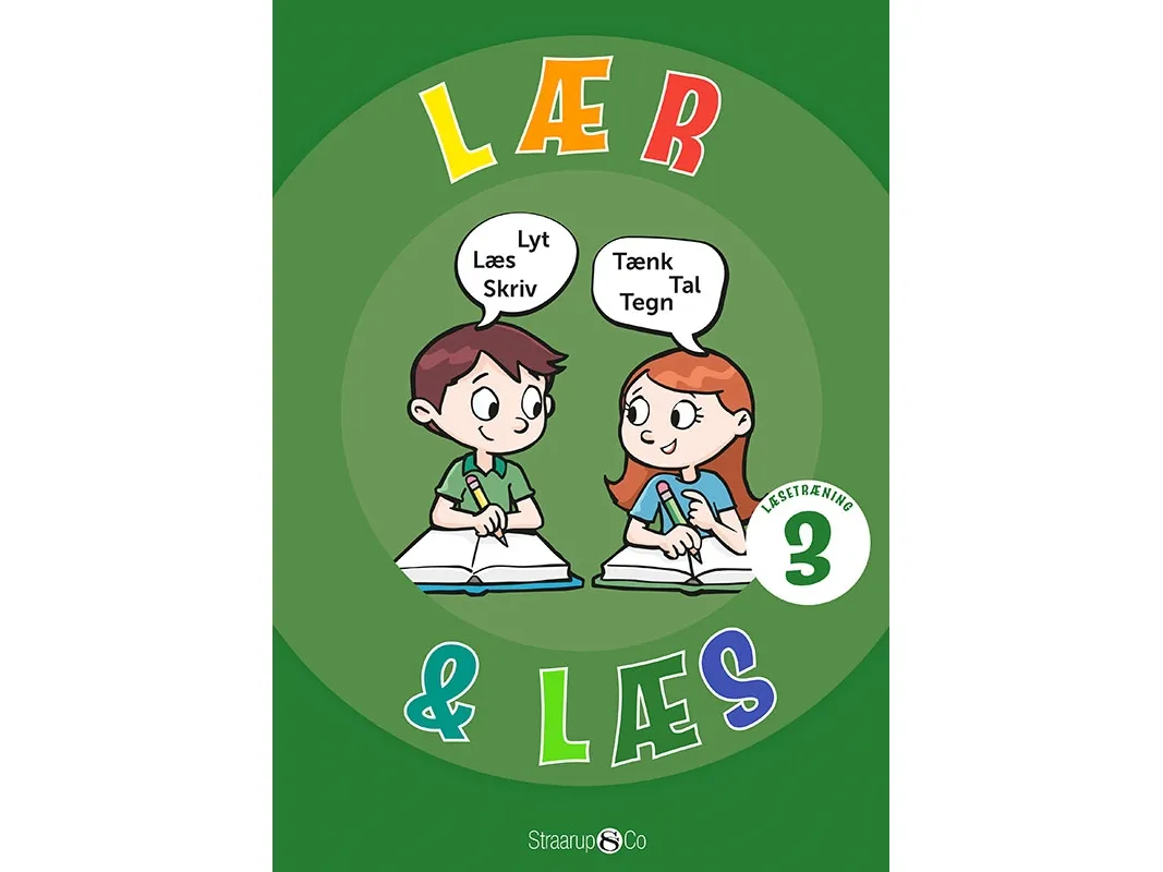 Lær & Les - Lesetrening 3 | Tina Kornbeck Nielsen og Maya Rabjerg Meltofte | Språk: Dansk