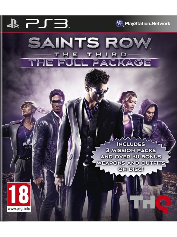 Saints Row: The Third - The Full Packages - Sony PlayStation 3 - Action