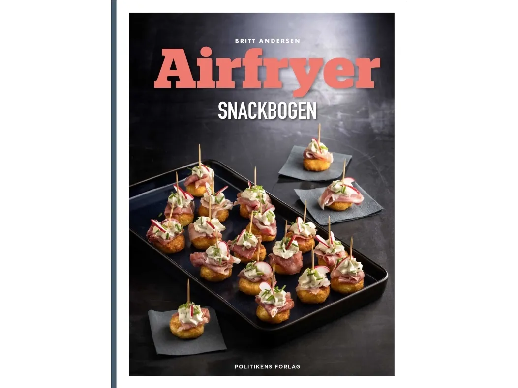 Airfryer snackbue – Britt Andersen | Språk: Dansk