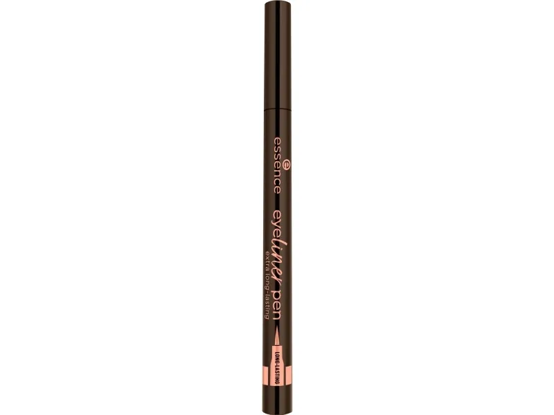 Essence eyeliner pen extra long-lasting, Væske, Blyant, Brun, Brown, 1 ml, Alkohol, Duft, Paraben