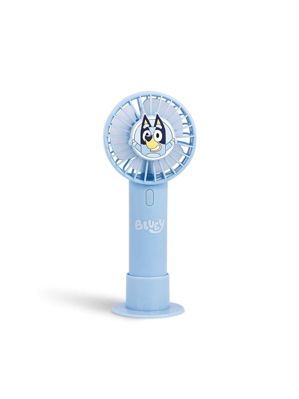 Bluey Handheld Mini Fan with 3D Cartoon Figure