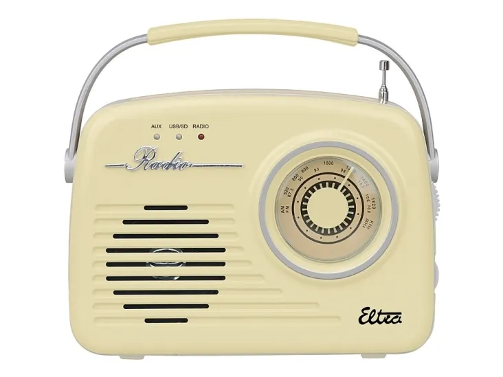 Radio Eltra Radio LUIZA RETRO SP-11 MP3 USB SD Vanilje