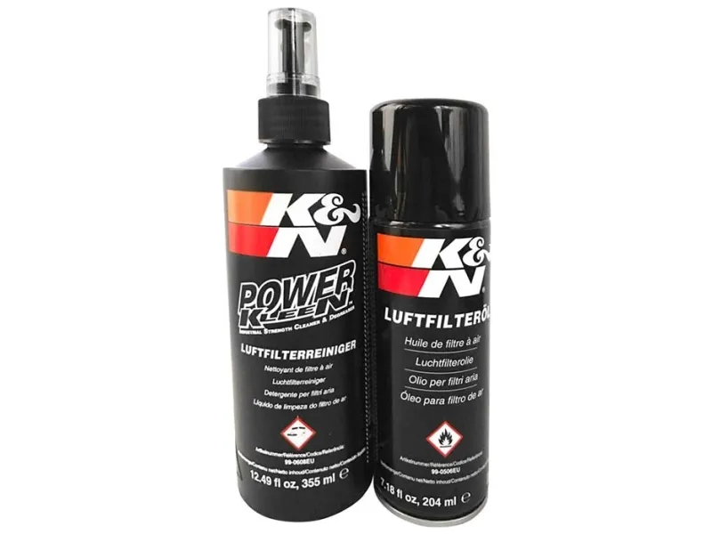 K&N rensesæt spray (rens + olie)