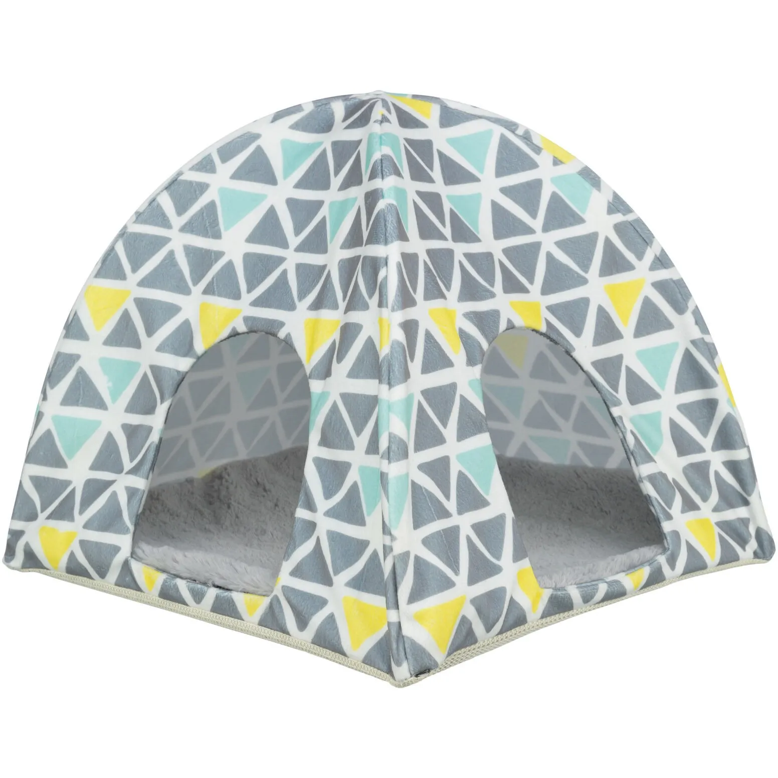 Trixie Sunny wigwam,guineapig/dwarfrabbit,37×35×37cm,mul.color/grey