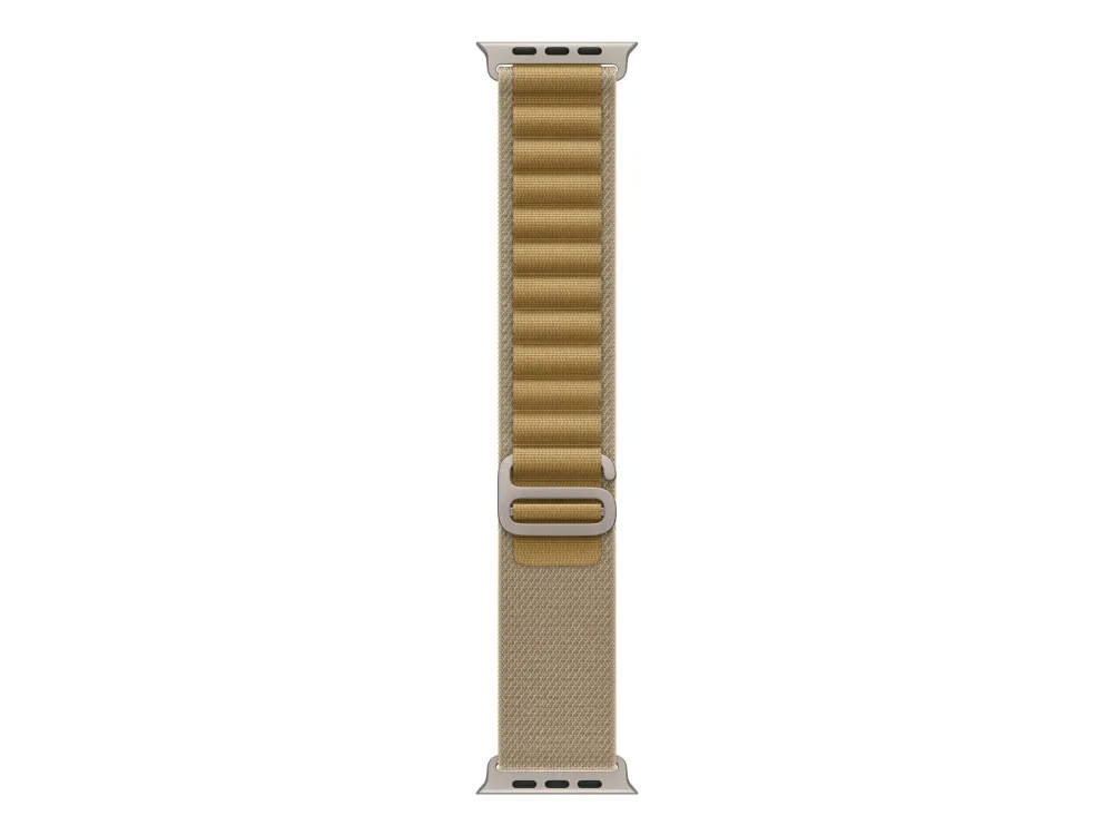 Apple - Sløyfe for smart armbåndsur - 49mm - Stor størrelse - gyllenbrun