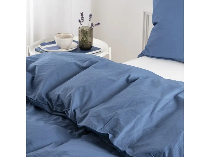 Nordisk Tekstil Økologisk sengetøy Kelly blue