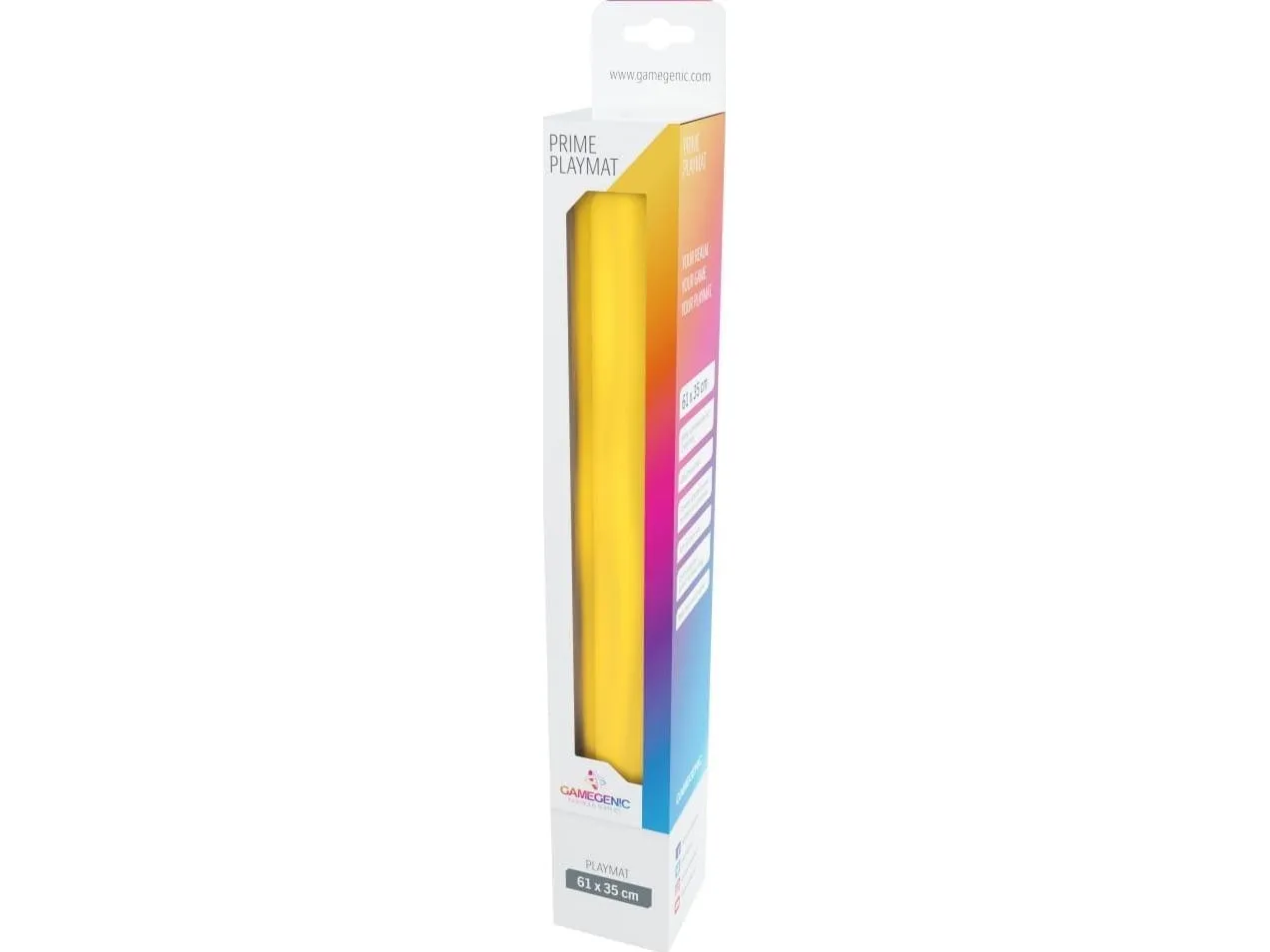 GameGenic Prime 2mm spillmatte Yellow