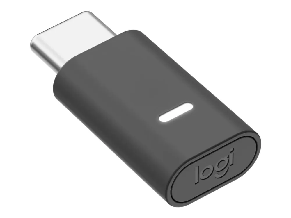 Logitech - Trådløs lydmottaker for hodesett - USB-C - grafitt