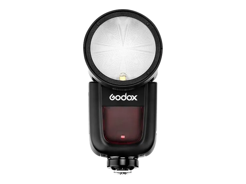 Godox V1S, 1,5 s, 32 kanaler, 530 g, Kompakt blits