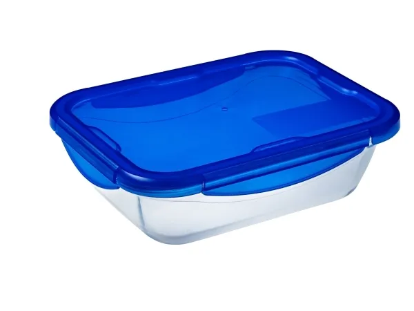 Pyrex 282PG00/7045, Stekeform, Rektangulær, Keramisk, Plast, Gjennomsiktig, -20 - 240 °C