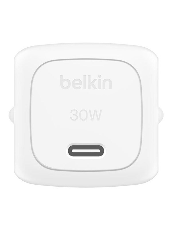 Belkin 30w USB-C Wall Charger White 30 PV BULK