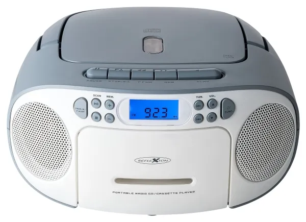 Reflexion RCR2260, Bærbar, FM, PLL, 20 W, LCD, Blå, 3,5 mm