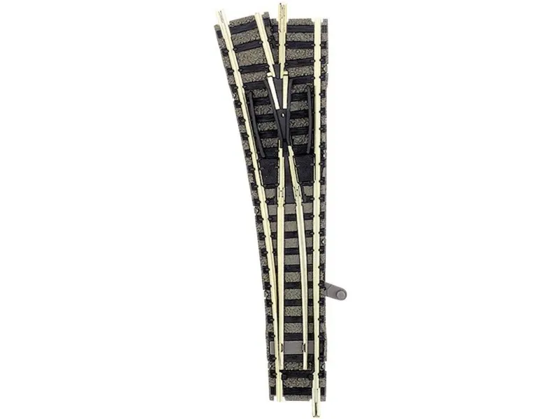 Fleischmann piccolo 9170 N spor, venstre 111 mm, 15° 430 mm (med ballast)