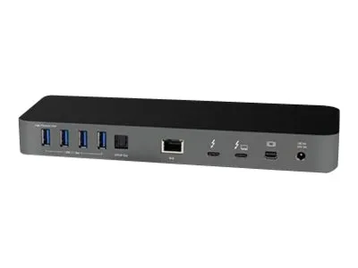 OWC Thunderbolt 3 Dock - Dokkingstasjon - Thunderbolt 3 - Mini DP - 1GbE - 85 watt