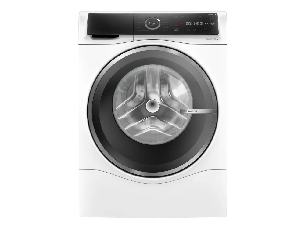 Bosch Serie | 8 WNC244070 - Vaskemaskin/tørker - Wi-Fi - Nisje - bredde: 60 cm - høyde: 85 cm - frontileggelse - 65 liter - 9 kg - 1400 rpm - hvit