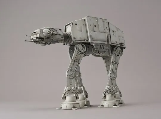 Revell AT-AT, Monteringssett, 1:144, AT-AT, Alle kjønn, Plast, Star Wars