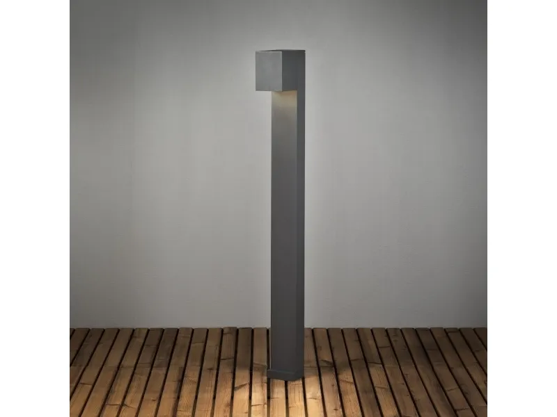 Konstsmide 7999-370, Antracitt, Grå, Aluminium, IP54, 1 pære(r), 30000 t, 3000 K