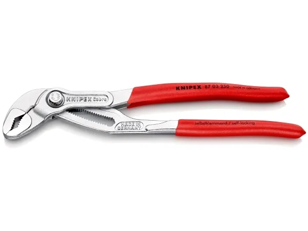 Knipex 87 03 250, Not-og-fjær-tang, 5 cm, 4,6 cm, Støtbestandig, Dielektrisk, Kromvanadiumstål, Plast, Plast