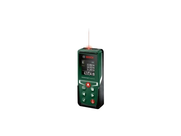 Bosch UniversalDistance 50, Laseravstandsmåler, m, Svart, Grønn, Digitalt, 50 m, 0,05 m