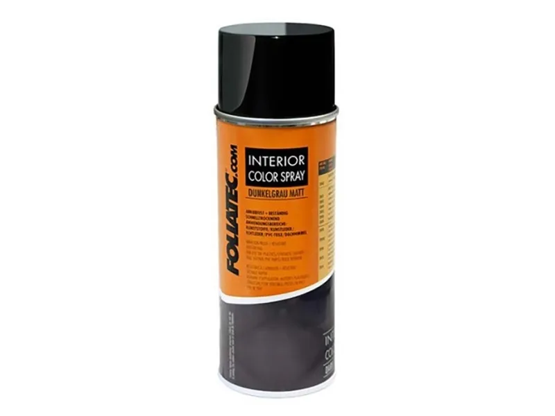 Foliatec Interiør Colour Spray mørk grå mat 400 ml