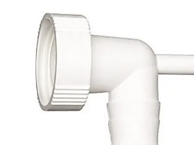 Afløbsstuds 3/4''x slangestuds - Med kondenstilslutnings studs