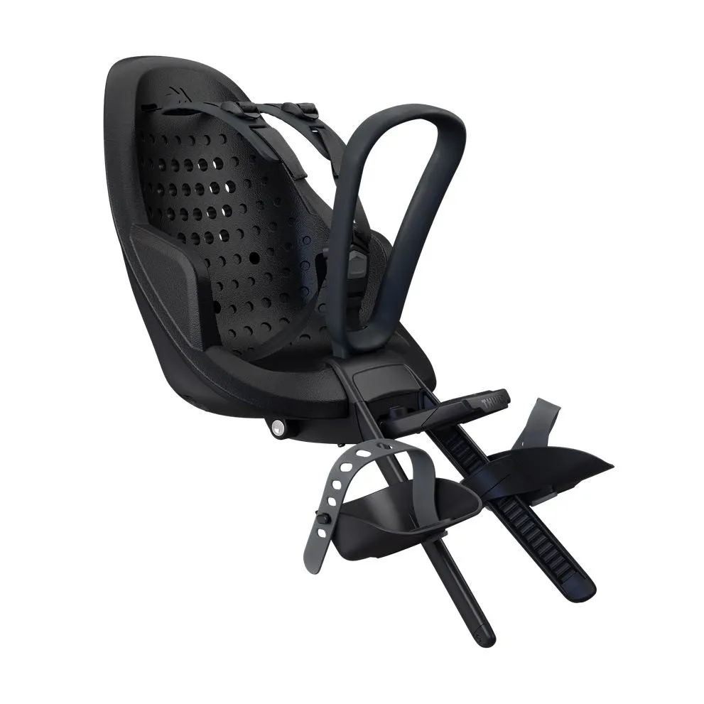 Thule Yepp 2 mini, 15 kg, Frontmontering, 2,4 kg, Svart, Fotstøtte, Sikkerhets-sele