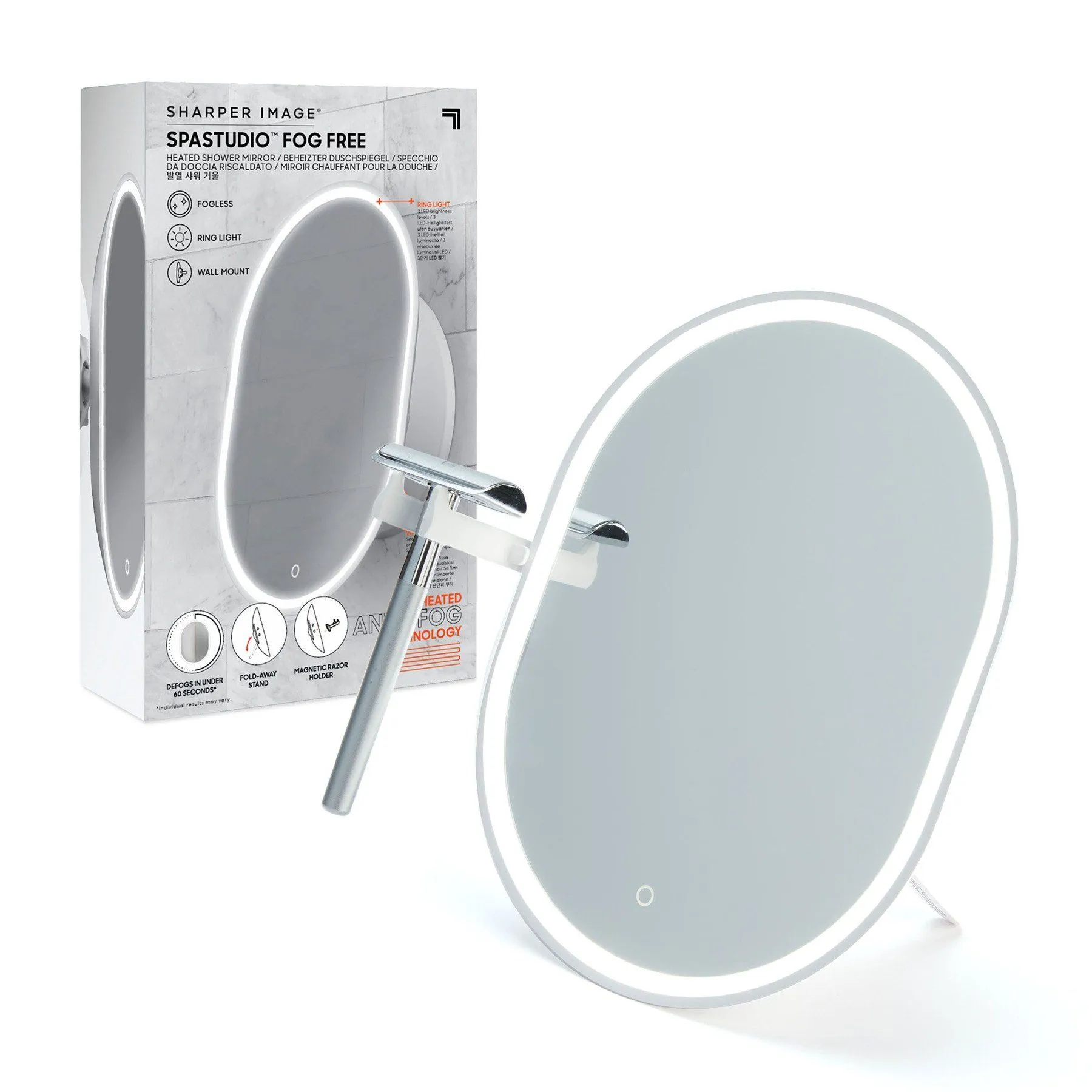 Sharper Image Duggfritt dusjspeil