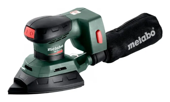 Metabo SM 18 LTX BL, Eksentersliper, Svart, Grønn, Rød, Børsteløs, 800 RPM, 20000 RPM, 2 mm