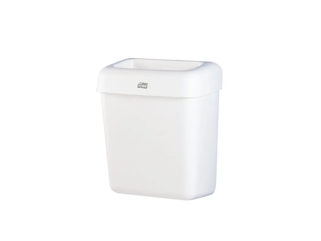 Affaldskurv Tork B2 plast hvid 20 ltr.