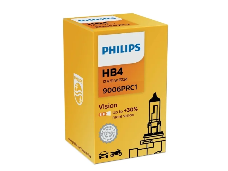 Philips Premium HB4 55W 12V - 1 stk.