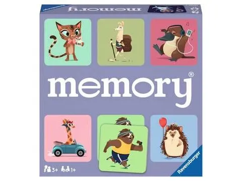 Ravensburger memory Wild World of Animals, Board game, Minne, 3 år, 10 min, Familiespill
